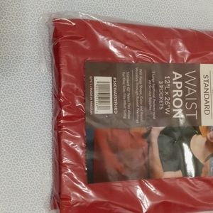 Beautiful Waist Apron 12" L  ×26"W 3 pockets.